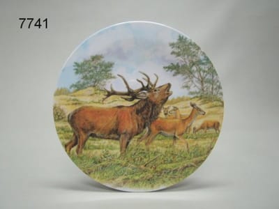 Tafelonderzetter Edelhert – Ø 20 cm – Melamine – Geharo