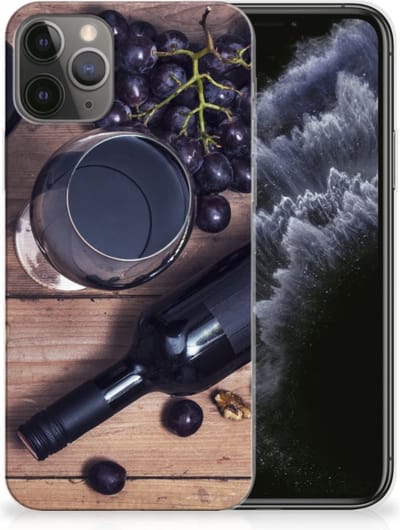 Apple iPhone 11 Pro Siliconen Case Wijn