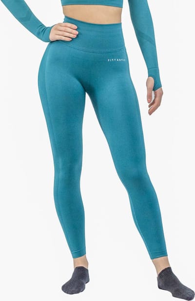 Fittastic Sportswear Legging Hot Green (Beschikbaar in verschillende maten)