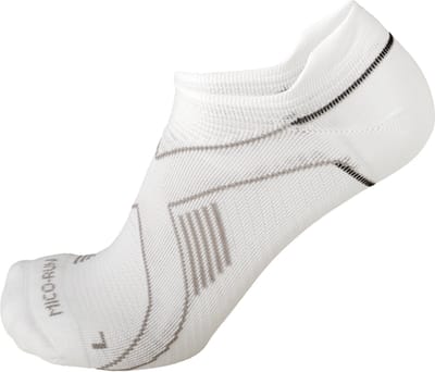 Mico Low Cut Running Sock - wit- XXL