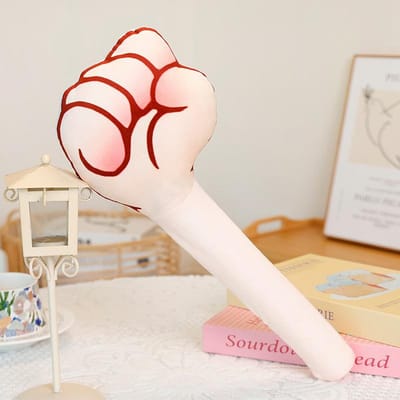 Steen Papier Schaar Knuffels Speelgoed Grappige Spel Props Bepaalt De Winnaar Knuffels Stok Vrienden Bijeenkomst Activiteit Ornament 43cm