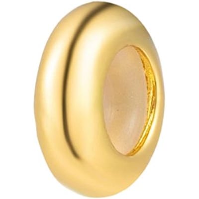 Bouchons en Silicone Composants de Perles Espaceurs en Caoutchouc Composants de Perles Charms Compatibles Avec Collier Bracelet Authentiques Originaux Bijoux Fins de Haute Qualité beige