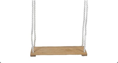 Houten Schommel Plank 40 x 17 cm, hoogwaardig hout