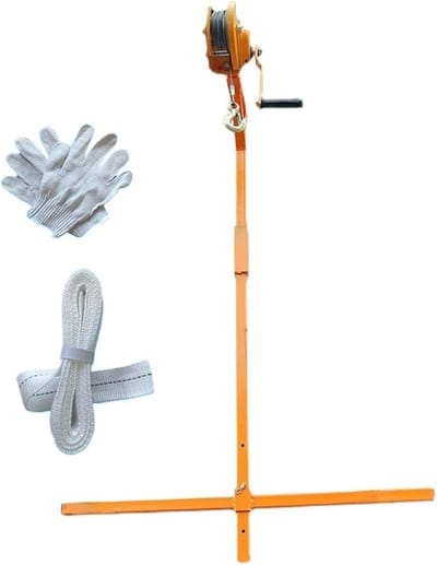 Handlier - Trekker Hefwerktuig - Airco Buitenunit - Verdikt Staal - 150Kg 25M