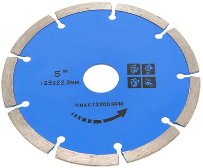 125 mm Diamant Doorslijpschijf voor de accu tegelzaag
