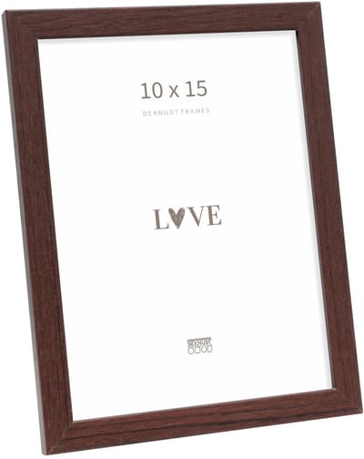 Deknudt Frames Fotolijst - Donkerbruin - S44CH4 - Voor foto: 10x15 cm
