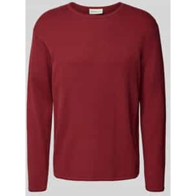 Regular fit gebreide pullover van zuiver katoen
