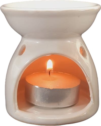 Aromabrander, Oliebrander - Aromalamp, Olieverdamper voor Etherische Olie en Essentiële Olie, Geurzout en Wax Melts - 7cmx7cmx7cm