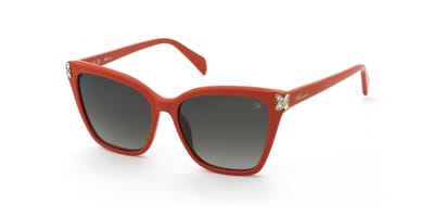 Blumarine SBM246S Arancio lucido 56/16/140 WOMAN Zonnebrillen