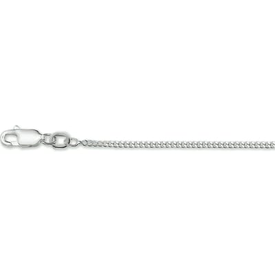 Zilveren Gourmette lengtecollier 1.6mm - 55cm