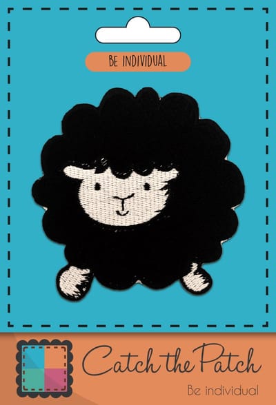 Schaap strijkembleem - Patch - Strijkapplicatie