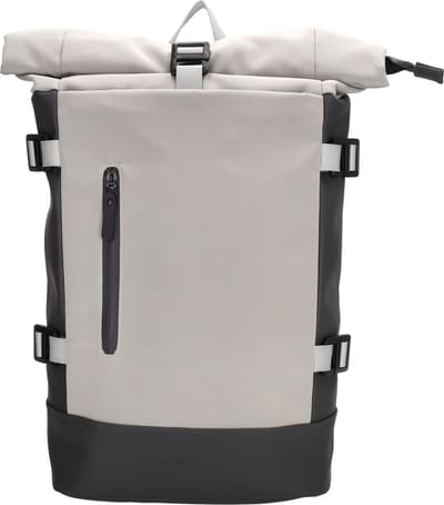 Beagles Originals Kobe Roll-Top Rugzak - 15.6" Laptop Rugtas - Waterafstotend & Weersbestendig - Grijs