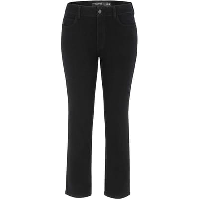 Firetrap Effen slim-fit jeans voor dames (Zwart)