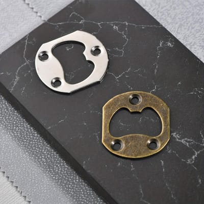 20 Stuks Hardware Nieuw Chinees Vernikkeld Bierflesopener Rond Bieropener Accessoires 20pcs