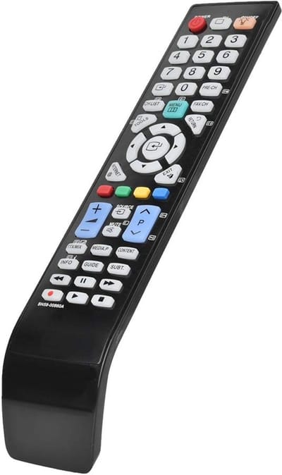 Allecto - TV afstandsbediening - Geschikt voor LED LCD - Ergonomisch ontwerp - Standaard kleur - Makkelijk in gebruik - Ideaal voor het hele gezin