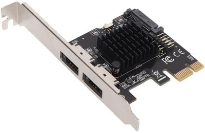 Store_7 - Naar Power ESATA-uitbreidingskaart - PCI e Naar 2 Poorten - Desktop USB-uitbreidingskaart - 6G-adapterkaart - Geschikt voor verschil...