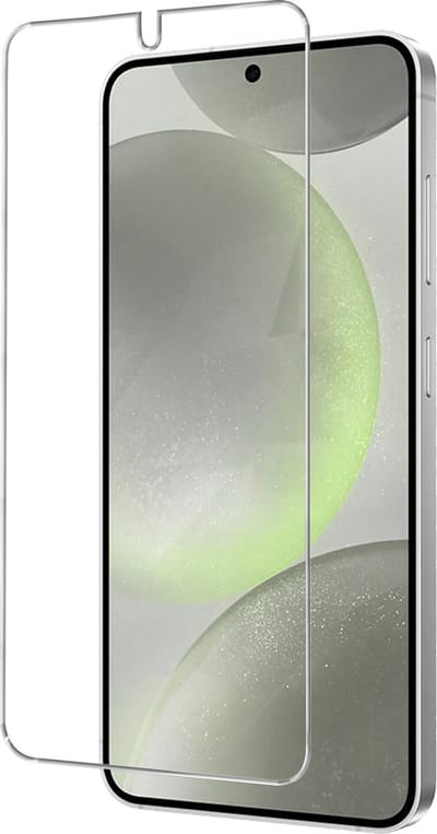 Screenprotector Geschikt voor Samsung Galaxy S24 - Extra Sterk - Beschermglas - Gehard Glas - Tempered Glass - Screen Protector