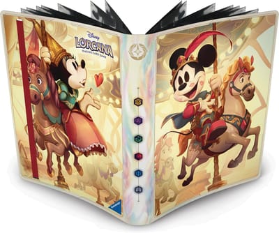 Disney Lorcana TCG Portfolio Mickey & Minnie | 9-Pocket Verzamelalbum voor 252 Kaarten