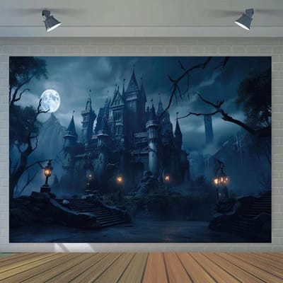 Halloween Fotografie Achtergrond - Multifunctionele Decoratie voor Feesten en Evenementen