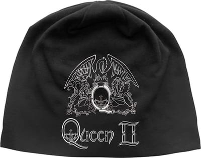 Queen - Queen II Crest Beanie Muts - Zwart