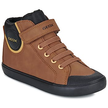 GEOX GISLI JONGENS Sneakers - BRUIN/ZWART - Maat 33