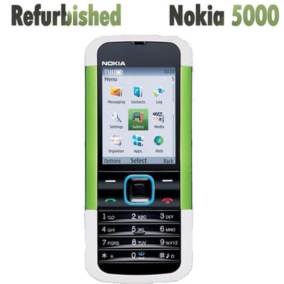 Gereviseerde Nokia Originele Nokia 5000 Feature phone Mobiele telefoon Simple set paars