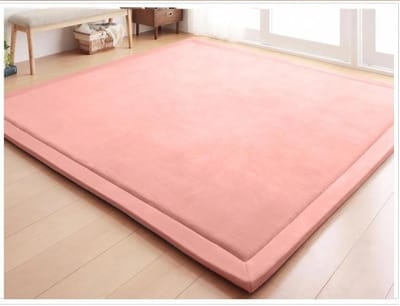 Gewatteerde Speelmat - Zachte Vloermat - Comfortabel Ontspannen - Traagschuim Vulling - 200x220 cm - Donkergroen
