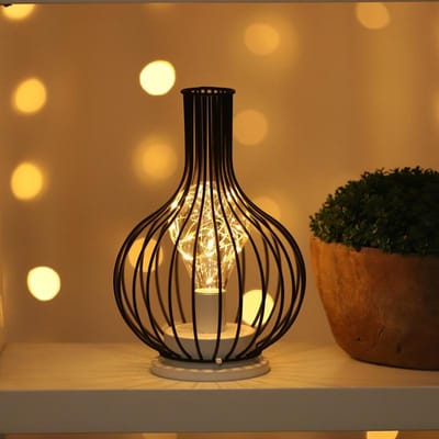 Art LED Tafellamp Leeslamp Nachtlampje Slaapkamer Nachtkastlamp Bureauverlichting Woonkamer Retro Klassiek IJzer Huisdecoratie Wine decanter