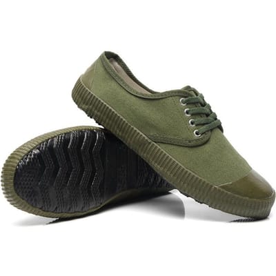 Camouflage Bevrijdingsschoenen Canvas Oppervlak Bouwplaats Duurzame Rubberen Schoenen Laag Uitgesneden Heren- en Dames Arbeidsverzekering Enkele Schoenen 45 gray