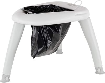 Campingtoilet voor Kinderen en Volwassenen - Outdoor Reis Toilet met Handwasverstuiver en Draagtasje