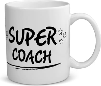 Akyol - super coach koffiemok - theemok - Coach - een coach - sport - verjaardagscadeau - klein cadeautje - kado - gift - 350 ML inhoud
