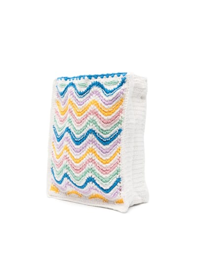 Mini crossbodytas met golvend kleurverloop