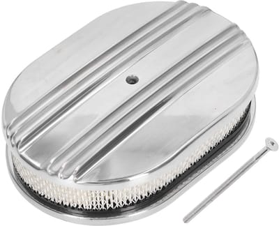 Dailygoods- Luchtfilter Vervanging voor 5-1/8 inch Carburateurs - Aluminium Luchtfilter - Slagvast - Efficiëntie - Geschikt voor Hot Rods - Betrouwbare Prestaties - Motorfilter
