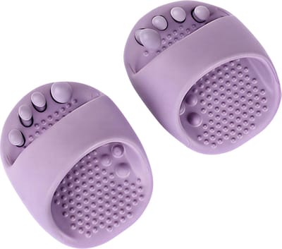 Been Correctie Slippers met Boogondersteuning – Paars – Wetenschappelijk Ontworpen Voet Inversie Corrector, Houdings- en Loopverbetering Slippers voor Mannen en Vrouwen, Thuisgebruik