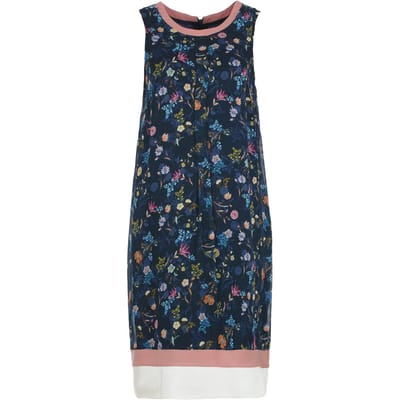 Midnight Garden viscose jurk