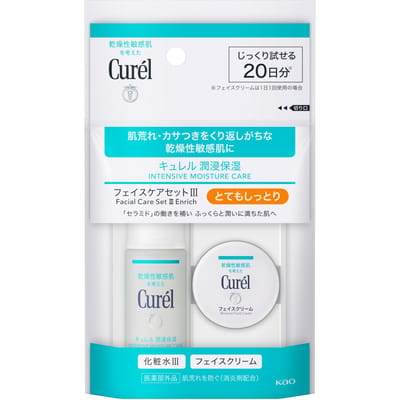 [Promotie] Kao - Curel Intensive Moisture Care Facial Care Set III Enrich - 1set(30ml+10g)