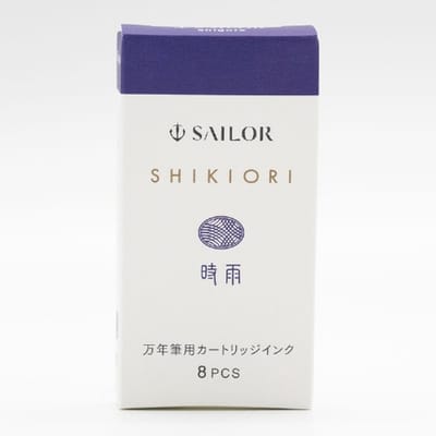 Sailor Shikiori Sansui Ink - Kamoshika Paars - 8 Cartridges