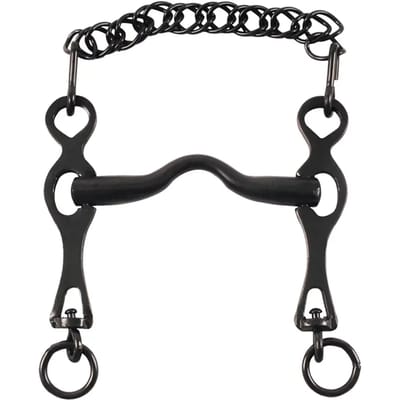 Spaans bit voor paard met schuifbare wangen Umbria Equitazione