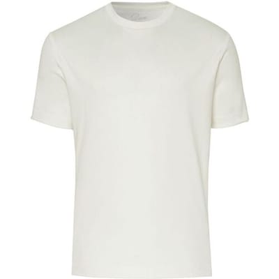 Desoto Luxury T-Shirt Uni Color Round Neck Ivoor / male