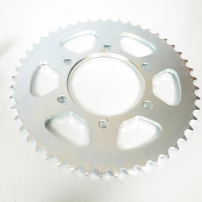 Kit chaîne Afam pour moto Rieju 50 Rrx Spike Sm 12x48 pas 420 / 08001608 Neuf