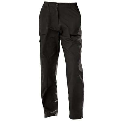 Regatta Vrouwen/dames Nieuwe Actie Waterafstotende Broek (Zwart)