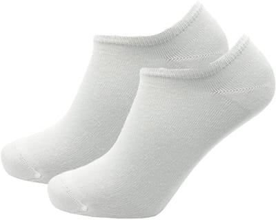 10Cel Tencel sneaker sokken - Short socks 1-pack - 42 - Wit