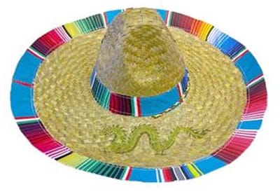 Mexicaanse sombrero kinderen