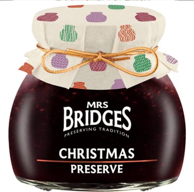 Mrs Bridges Christmas Preserve Jam- Kerstjam