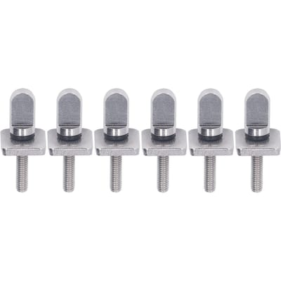 Lot de 6 vis d'aileron à filetage M4 en acier inoxydable 316, résistantes à la rouille, pour planche de surf