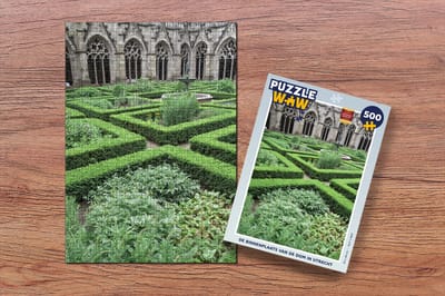 Puzzel Tuin - Domtoren - Utrecht - Legpuzzel - Puzzel 500 stukjes