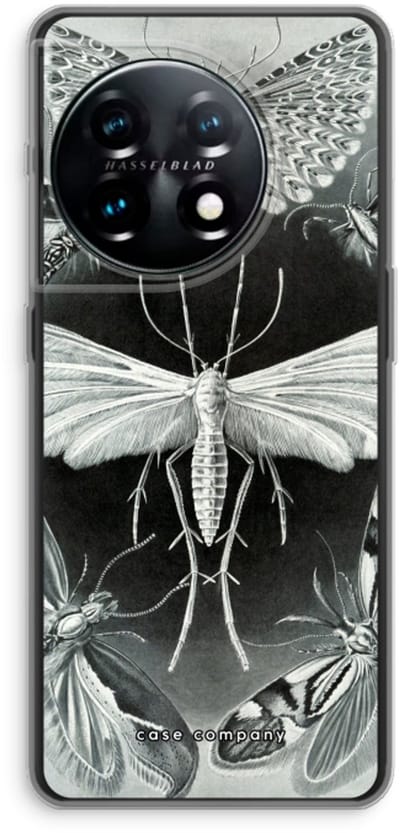Case Company® - Hoesje geschikt voor OnePlus 11 hoesje - Haeckel Tineida - Soft Cover Telefoonhoesje - Bescherming aan alle Kanten en Schermrand