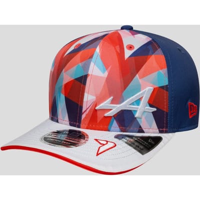 New Era Alpine Silverstone Jack Doohan 9seventy® Stretch Snap Cap - White