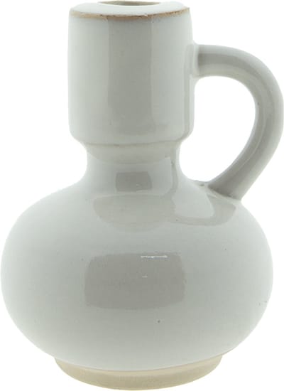 Clayre & Eef Kandelaar 14 cm Beige Porselein
