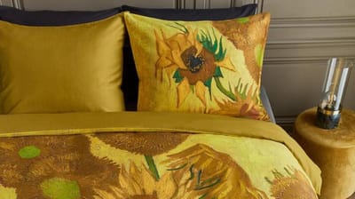Beddinghouse x Van Gogh Museum Tournesol dekbedovertrek - Tweepersoons - 200x200/220 cm - Geel
